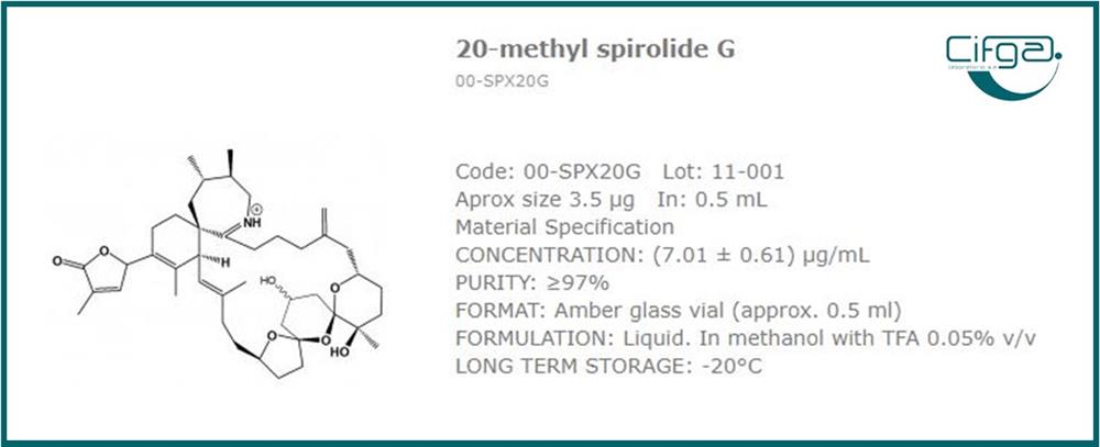 cifga 20-methyl spirolide G chemical Structure